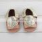 baby genuine leather moccasin shoes sandals