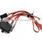 JR Small Receiver Switch Harness With Charge Cord Charging Connector
