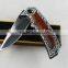 OEM Hunting Knife Application and rose wood Handle Material knife