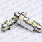 High Quality 42mm 3W Festoon License Plate Light 42mm LED Car Interior Dome Light Lamp Festoon LED Light