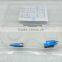 high quiality mini type fiber optical plc splitter 1x8, 0.9mm stelel tube fiber optic splitter