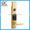 Hot-selling touch screen keyless smart fingerprint hotel handle lock