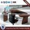 Melamine board office furniture design fashion office working desk (HX-CRV014)