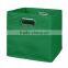 Oxford Collapsibele Storage Cube, Multi-Function Large Capacity Storage Box with Built-in Grommet Handles