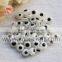 Wholesale Price 7*10mm Colorful Oblate Round Evil Eye Beads 11 Different Colors For Choose