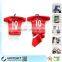 T-shirt shape pocket bag for microfiber cloth