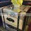 Aviator Side Table with 2 drawer
