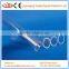 Customized all size of quartz glass tube low price china