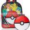Pokemon Boys' Pocket 15 Inch Backpack with Lunch Kit