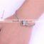 D123 jewelry silver cable car charm,sterling enanel beads with crystal
