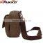 Fashion canvas messenger flap canvas shoulder bags khaki tote bag