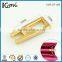 32mm shiny sneak gold trouser metal zip tag