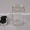 Set Of 6 Spice Rack Jars Glass Bottle Container Kitchen Cooking Shaker With Rack