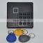 RFID hotel card reader door lock Proximity Card Access Reader with Keyboard