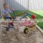 Garden toy for kids Mini wheeled excavator Ride-on metal excavator toy Kids sand snow digger