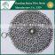 Best round cookware stainless steel chainmail and hot selling