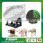 Fertilizer disc granulator for animal manure