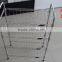 wire storage shelf and 3 tiers shoes standing organizer