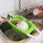 Wholesale Stock Kitchen Vegetable&Fruit Plastic Drain basket Draining Rack