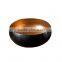 Hammeered Bronze & Black Copper Bowl