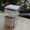 White Wooden Wicker Chest of Drawers ,Wooden Storage Chest