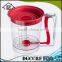 Reliable Company Grease Gravy Separator Plastic, fat Gravy Separator 4 cup, oil Gravy Separator Kitchen