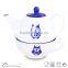 Cheap price Ceramic water pot,China Wholesale stoneware embossed water pot