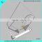 Hot wholesale clear acrylic tissue holder with base