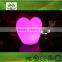 Widely used RGB wireless decorative heart shape led lamp for gift