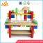 wholesale colorful disassembly tool sets toy for kids high quality wooden tool sets toy W03D024