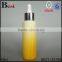 gradual yellow 50ml glass dropper bottle with pp white dropper for cosmetic lotion essential oil perfume china suppliers