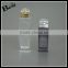 cosmetic packaging cost price fragrance perfume clear glass bottle 100ml gold aluminum cap rectangle bottle glass china supplier