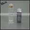  china lowest price logo screen printing rectangle gray glass perfume bottle 50ml with special cap