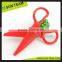 CS001 4-3/4 '' full plastic cut paper kids safe scissors