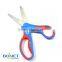 SSC0026 5-3/4" novelty wholesale soft handle school children plastic scissors