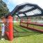 40ft length red black color inflatable batting cage with lower factory price