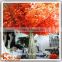 2017 Customized artificial autumn red maple tree cheap artificial trees large artificial decorative tree