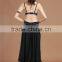 Yifusha slave rhinestone bra and belt set for belly dancing