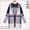 new arrivals top fashion high-end plus size checked design ladies chinese winter new model coat women 2015