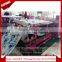 Bed sheet curtain printing roll heat press machine
