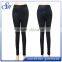 OEM women leggings 2017 seamless 100% polyester fitness wear