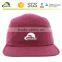 5-panel cap with leather label, 5 panel hat wholesale hats cap