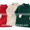 Boys velvet bottom shirt children 's solid color turtleneck long - sleeved T - shirt stock