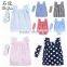 ShiJ Baby Dresses Set 0~3T Polka Dots Striped Cotton Toddler Girl Clothing