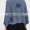 Runwaylover 127 New Style 2017 Ladies Deep V-Neck Loose Knitted T-Shirts