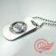 Personalized Ballchain Custom Metal Dog Tag Maker,name Badge Tag