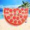 Round towel printed turkish round beach towel