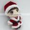 New style christmas plush toy christmas boy doll