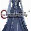 Custom Made Medieval Victorian Gothic Ball Gown Wedding Dress for Adult Women Halloween Carnival Cosplay Costume