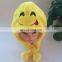 Fashion style custom emoji hat for kids